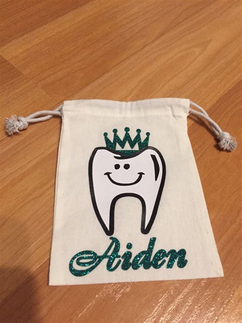 Personalized Tooth Fairy Bag Toothfairy Pouch Tooth Fairy Etsy