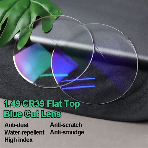 1 56 Cw55 Uc Hc Hmc Shmc Blue Cut Bifocal Lens Flat Top Optical Ophthalmic Lens Spectacles