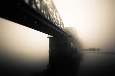 Foggy Morning Explore Toruns Bridge Poland Flickr