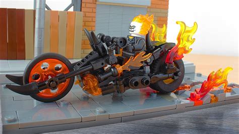 Lego Ghost Rider S Bike MOC YouTube