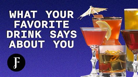 what your favorite drink says about you youtube