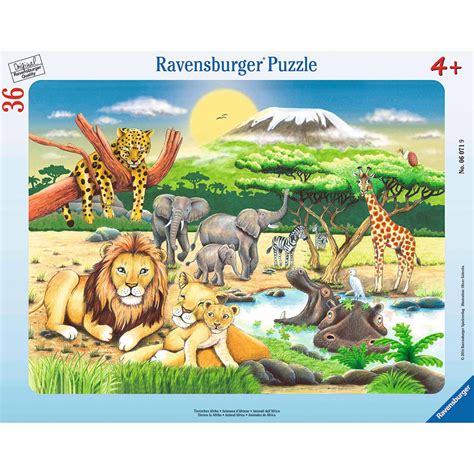 Ravensburger African Animals Puzzle 36 Pieces