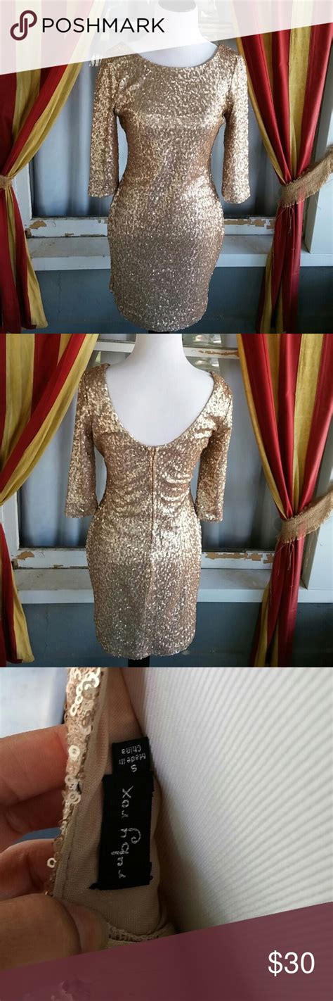 Goldchampagne Sequin Dress Dresses Champagne Sequin Dress Clothes