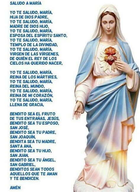 Maria Catholic Prayer For Healing Catholic Prayers In Spanish