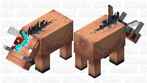 Ancient Hoglin Minecraft Mob Skin