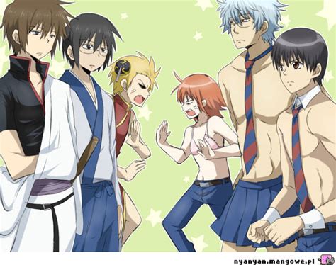 Gintama Koukousei No Nichijou Danshi Koukousei No Nichijou Photo