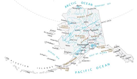 Annual guide highlighting alaska's top destinations, scenic drives, and more. Map of Alaska - Cities and Roads - GIS Geography