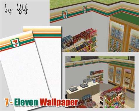 Mod The Sims 7 Eleven Wallpaper