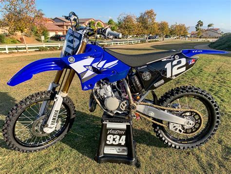 La Yamaha Yz 125 2003 De Dv Lebigusa Actualité Du Motocross