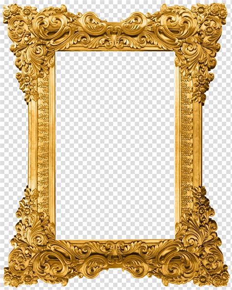 Golden Frames Clipart Gold Borders Digital Clipart Gold Frame Clip Art