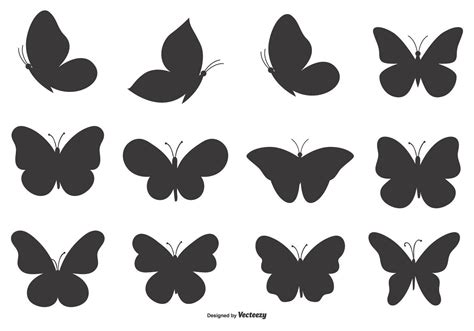 Browse 999 Incredible Butterfly Silhouette Vectors Icons Clipart