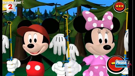 Mickey Minnies Universe “camping” Mickey Minnie Mouse Clubhouse
