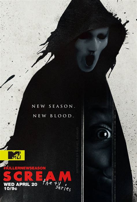 Scream Tv Series Mtv Poster Season 2 By Amazing Zuckonit On Deviantart