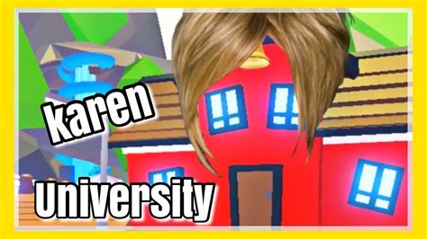 Introducing Roblox Karen University Youtube