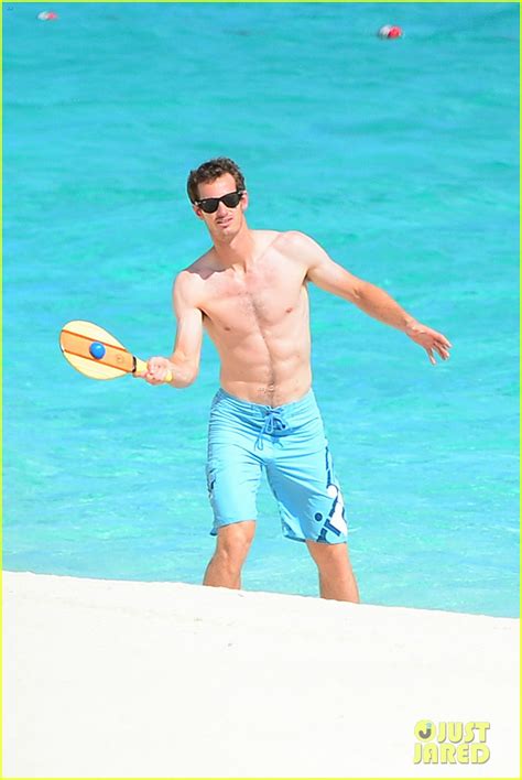 Shirtless Andy Murray Ibiza Beach Besos With Kim Sears Photo 2909835