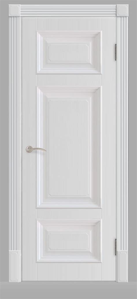 top ide  pintu kayu warna putih tulang