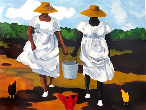 For Sale On 1stdibs Sharing The Chores Signed Lithograph African