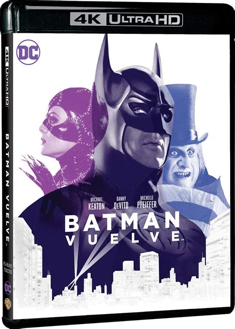 Batman Vuelve 4k Uhd Blu Ray Tim Burton Michael Keaton Danny
