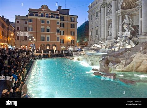 The Trevi Fountain In Rome Italy March 17 2016 Credit © Fabio