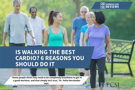 Is Walking The Best Cardio 6 Reasons You Should Do It Pcsi