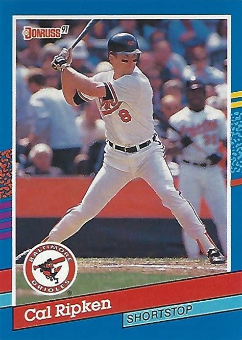 1991 Donruss 223 Cal Ripken Jr Trading Card Database