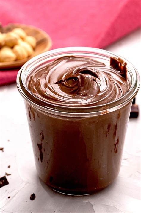 Healthy Homemade Nutella Recipe Homemade Nutella Homemade Nutella