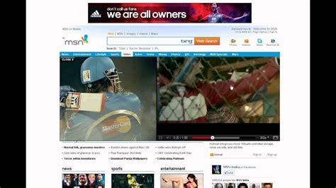 Msn Homepage Takeover Youtube