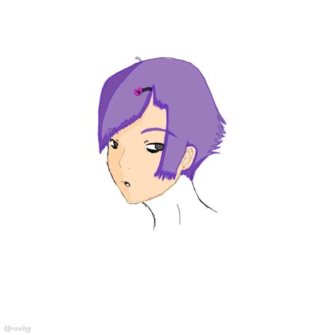 Purple Haired Dude ← An Anime Speedpaint Drawing By Looneytoonist