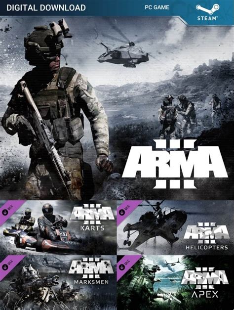 سی دی کی و گیفت استیم بازی Arma 3 Apex Edition