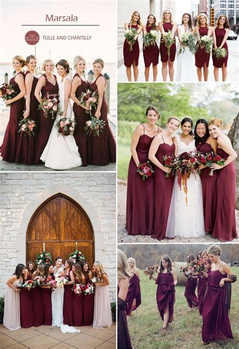 Top 10 Colors For Fall Bridesmaid Dresses 2015