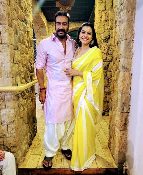 On Kajols Birthday Her Husband Ajay Devgn Shows His Rare Romantic