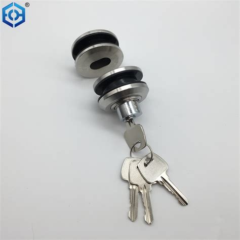 304 Stainless Steel Sliding Glass Door Push Lock With Four Keys Buy Glass Door Push Lock