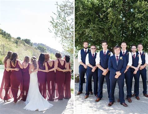 Navy And Burgundy Wedding Party Therefore Diary Pictures Library
