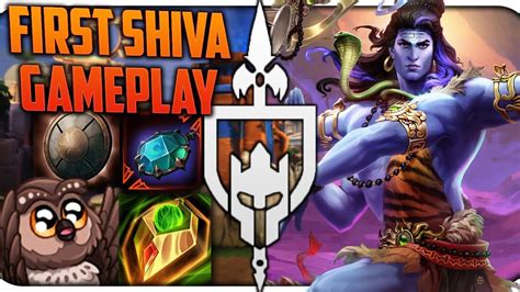SHIVA GAMEPLAY FIRST LOOKS STRONGEST SMITE ULTIMATE IN YEARS YouTube
