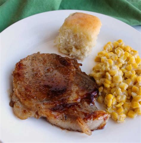Braised Pork Chops Cooking With Carlee