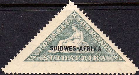 South West Africa Overprinted South West Africa Sg 55a Fine Mint Sg 55a
