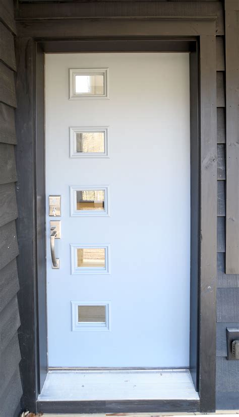 Ranch 31 White Mid Century Style Door Mid Century Modern Door