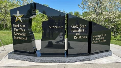 Gold Star Families Memorial Monument Unveiled