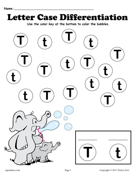 These Letter T Worksheets For Preschoolers And Toddlers Provide A Fun