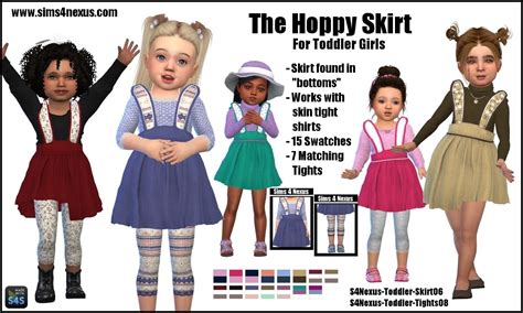 The Hoppy Skirt For Toddler Girls Go To Download Page This Set
