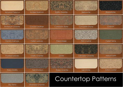 Between soapstone and granite, granite requires the most maintenance. Mod The Sims - Epikouros Counter Recolors