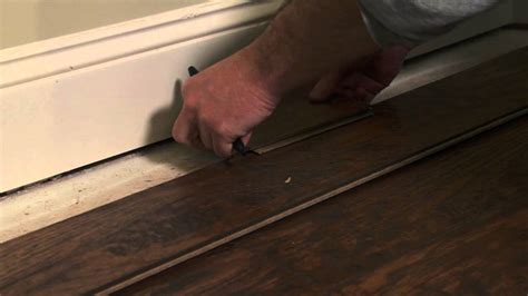 How To Install Pergo Flooring Chapter 6 Last Row For Pergo Fold Down