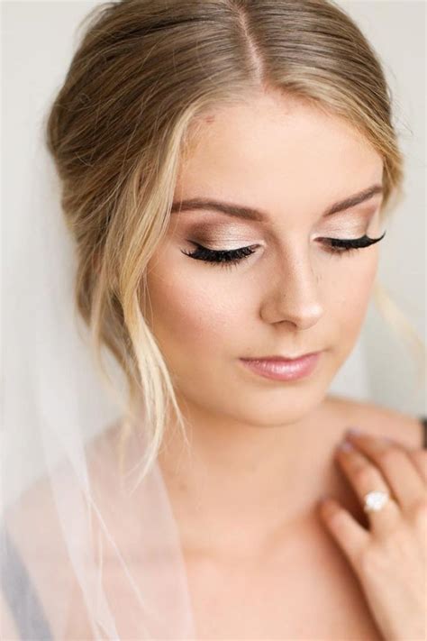 Pin By Claire Purkiss On Romantic Weddings Blonde Hair Makeup Bridal
