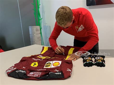 Mick Schumacher Signed Racing Suit Once In A Millennium Rm Online