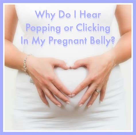 We will help you solve the words! 8 Reasons You Hear Popping/Clicking In Pregnant Belly ...