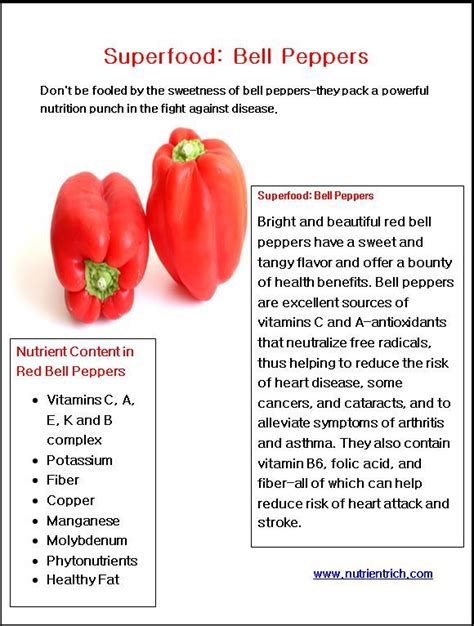 Benefits Of Bell Peppers Stuffed Peppers Health And Nutrition