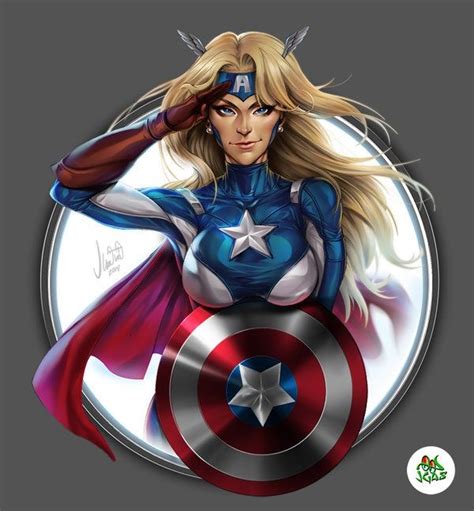 Pin By Heroesworld On ℂaᎮtaᎥn Am℮rᎥ∁a Captain America Art Female