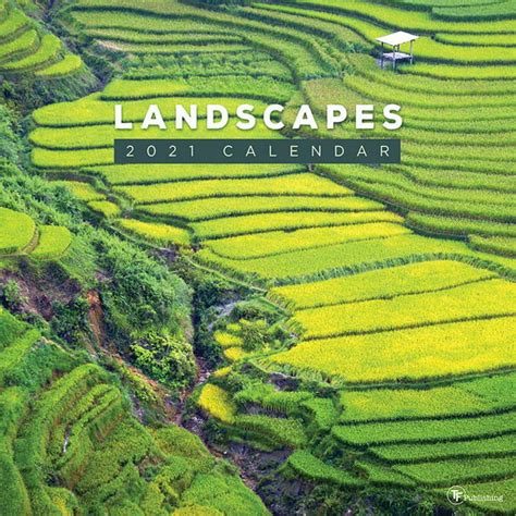 2021 Landscapes 12x12 Scenic Photography Wall Calendar