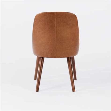 Never miss new arrivals that match exactly what you're looking for! Mid-Century Leather Dining Chair | west elm UK