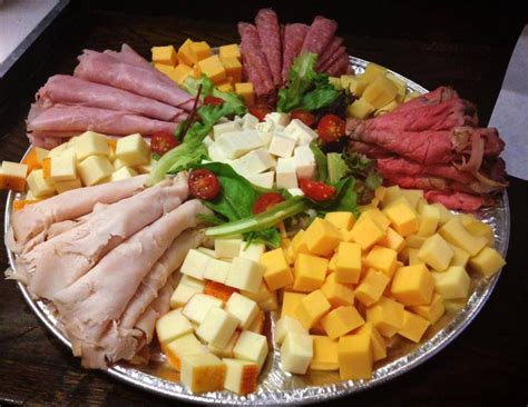 Coldcut And Cheese Platter Rezepte Kalte Platten